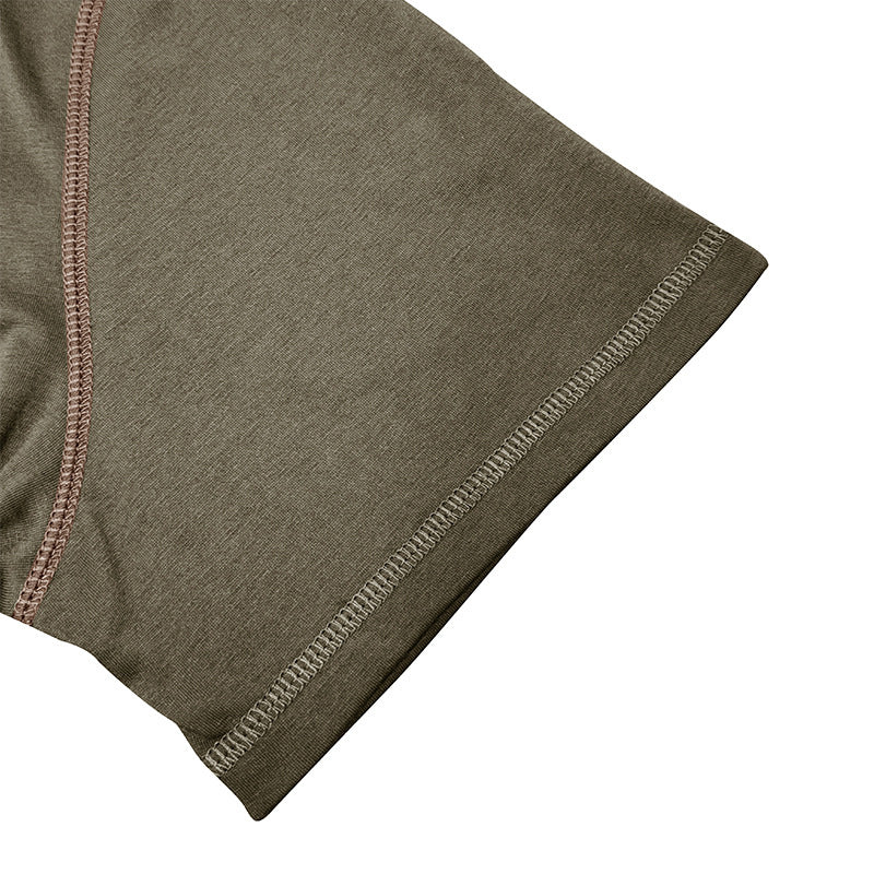 VibePolo Summer Button V-Neck Polo T-Shirt for Men