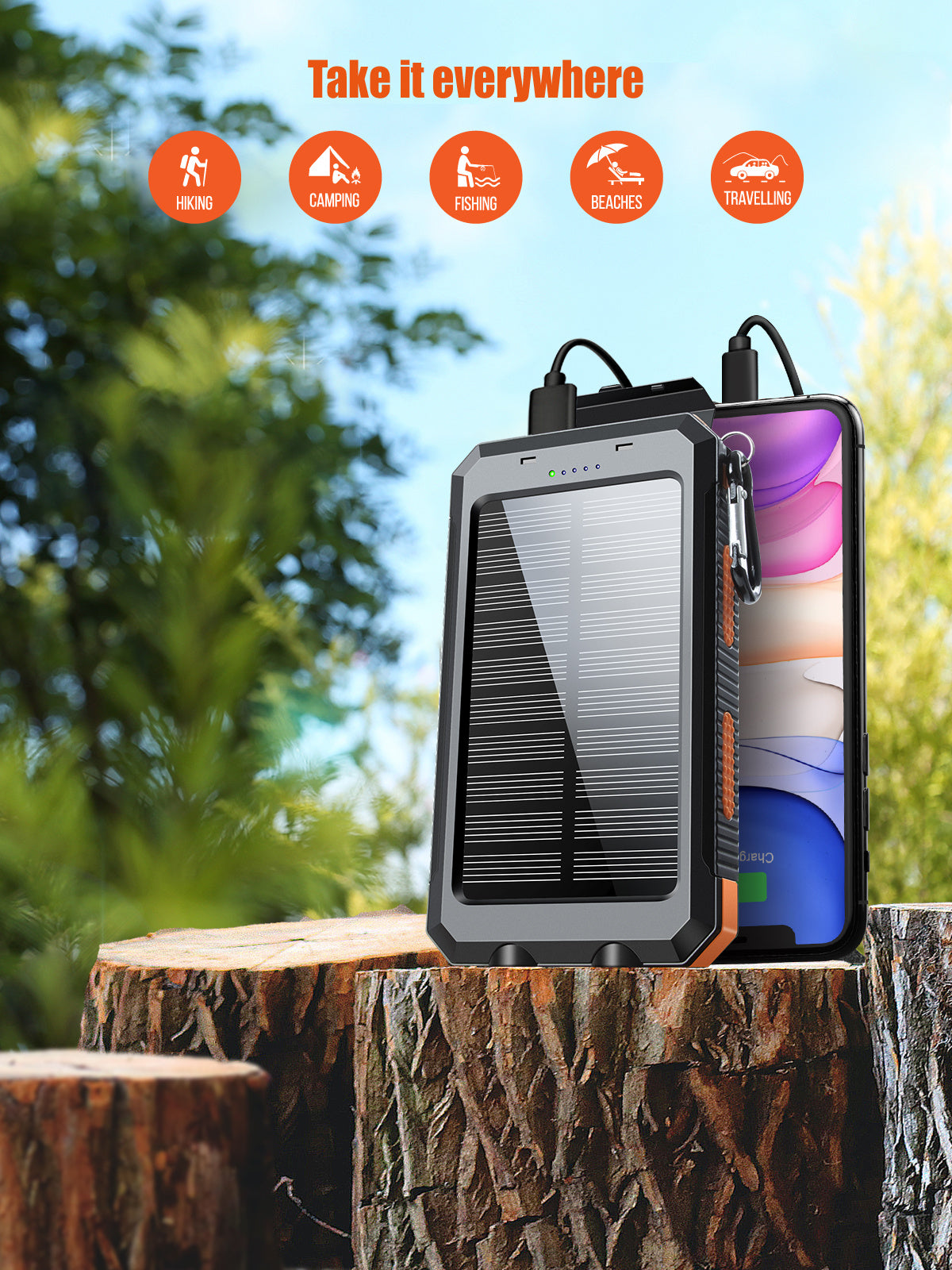 Solar Power Bank For Life Lights