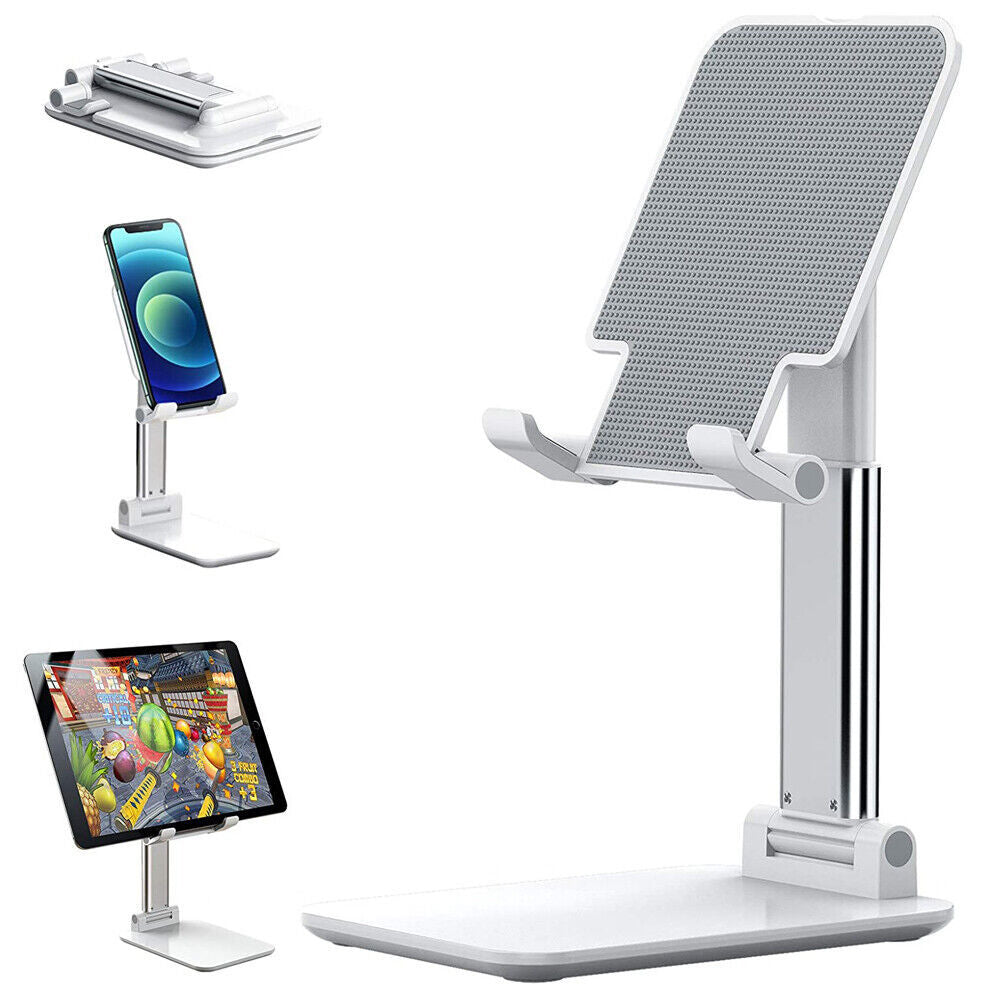 FlexMount Foldable Desktop Phone & Tablet Stand Holder