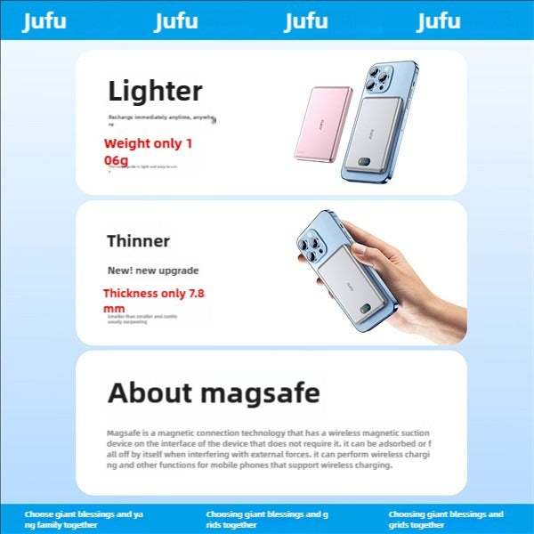 MagCharge Pro Magnetic Wireless Portable Power Bank