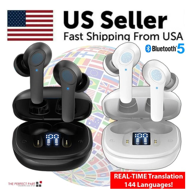 LingoBuds Pro 144-Language Real-Time Translator Earbuds