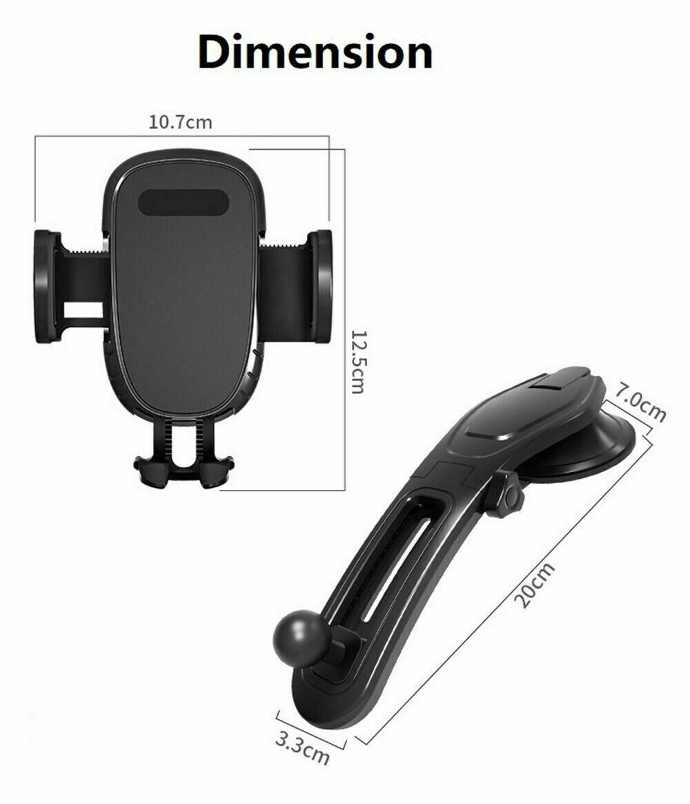 SpinGrip 360° Rotatable Gravity Car Phone Mount Holder