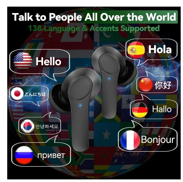 LingoBuds Pro 144-Language Real-Time Translator Earbuds
