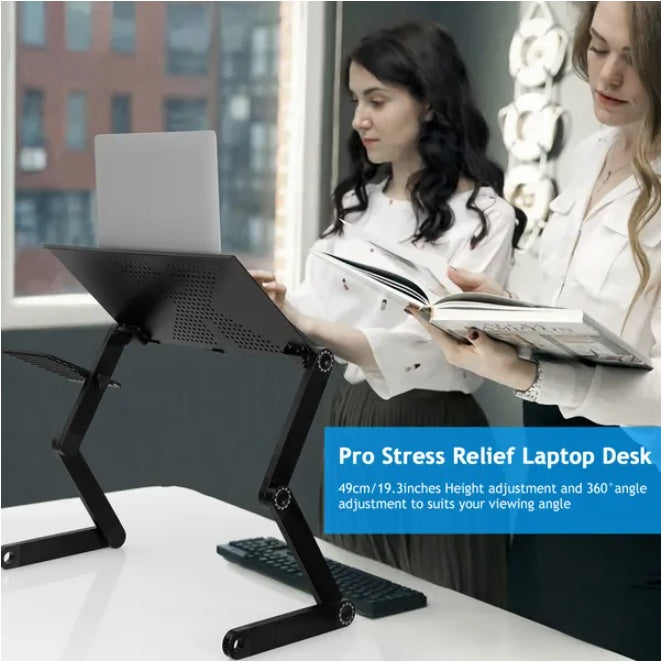 FlexFold Adjustable Laptop Desk Table