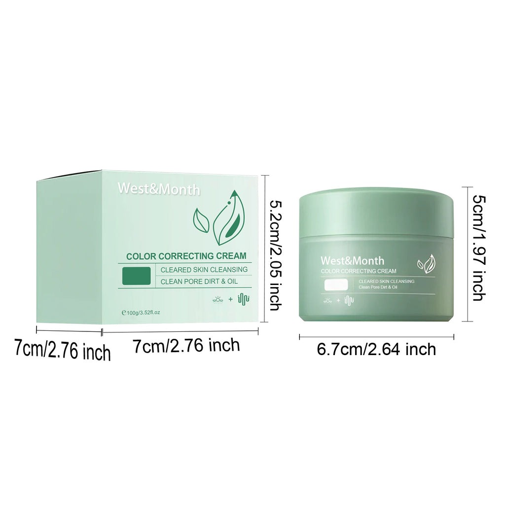 West&Month Bright Tone Color Correcting Care Cream – Spot Fading & Skin Recovery